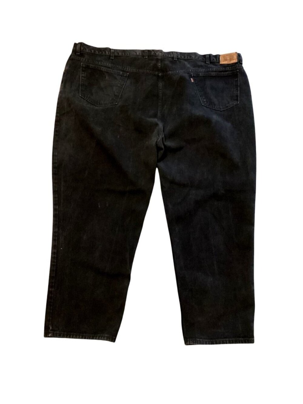 Levi's 545 Men's Black Denim Loose Fit Jeans Size 60X30 Pre-Owned Nice Jeans